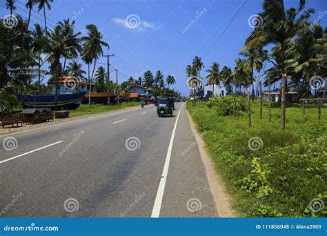 Highway Sri Lanka Editorial Stock Photo Image Of Background 111806048