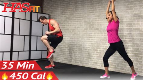 35 Min Standing Abs And Low Impact Cardio Hasfit Free Full Length