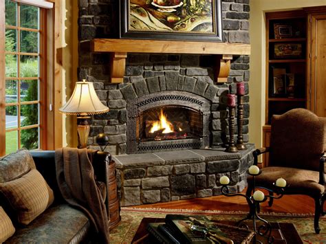 Wallpaper Living Room Fireplace Furniture Hd Widescreen High