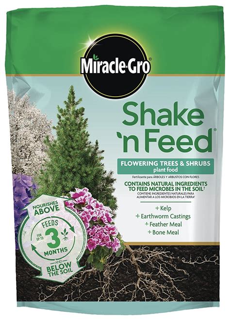 Miracle Gro 3002410 Shake N Feed Flowering Trees And Shrubs Continuous