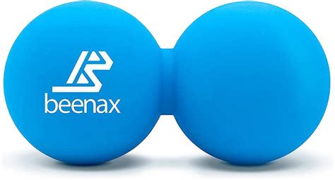 Beenax Peanut Massage Ball Double Lacrosse Ball Perfect For Trigger Point Therapy
