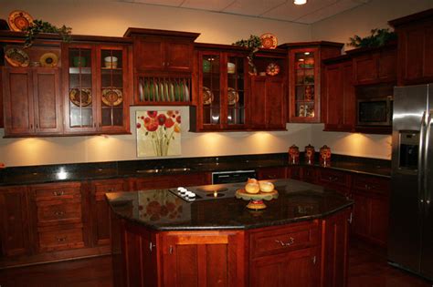 Cherry Kitchen Cabinets Home Design And Decor Reviews