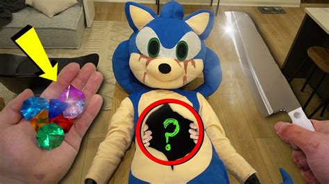 Cutting Open Real Sonicexe At 3 Am Whats Inside Youtube