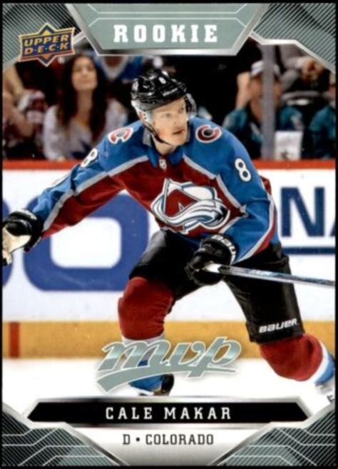 For someone as talented and coveted as makar is, this is a big deal for the entire front office in denver. Future Watch: Cale Makar Rookie Hockey Cards, Avalanche ...