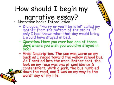 Scholarship Essay How To Start A Narrative Composition
