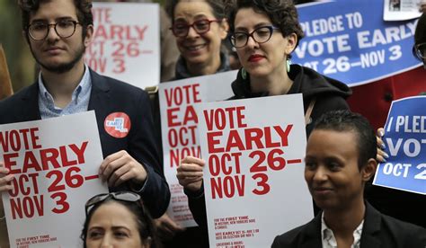 A Whole New World Early Voting Starts In New York Washington Times