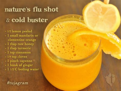 Natures Flu Shot And Immunity Booster Natural Remedy Recipe Home