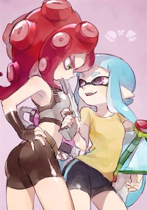 Octoling Inkling Splatoon Anime Game Character