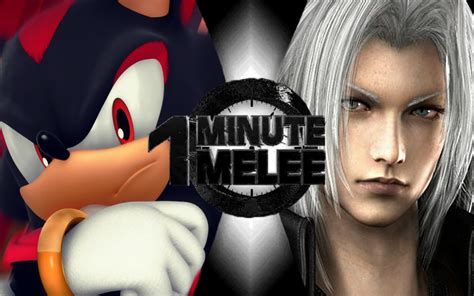 Shadow Vs Sephiroth Sonic Vs Final Fantasy One Minute Melee Fanon