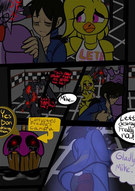 Foxy X Chica Comic Page 52 Done By Renee Moonveil On
