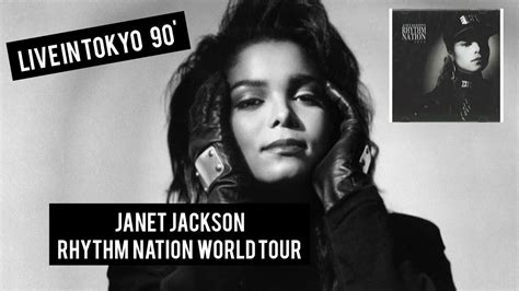 Janet Jackson Rhythm Nation Live Rhythm Nation Tour In Tokyo 90