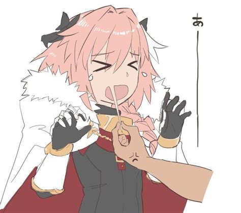 Astolfo S Skin Fang Being Pulled By Kadouki Cute Little Fang Know Your Meme