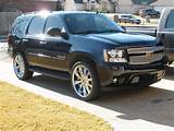 24 Inch Rims On Chevy Tahoe Photos