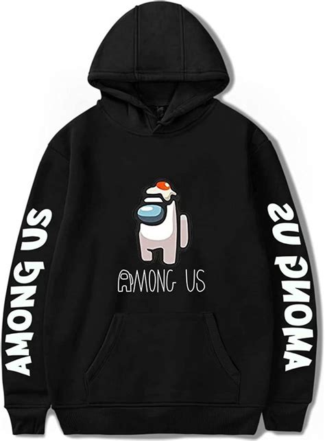 Unisex Among Us Casual Hoodies Womens Au Crewmate Ew Space Pullover