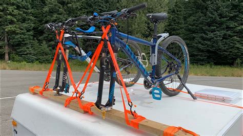 Diy Pop Up Camper Bike Rack Youtube