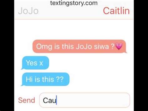 Me Texting Jojo Siwa X Youtube