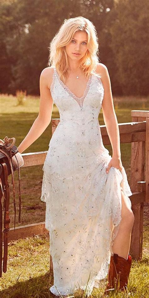 24 Rustic Wedding Dresses To Be A Charming Bride Wedding
