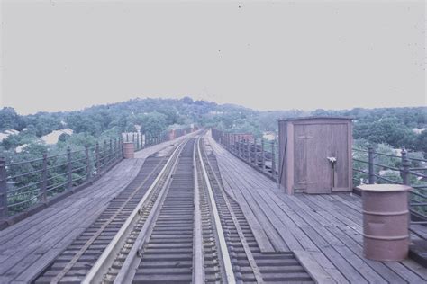 Poughkeepsie Bridge From A Westbound Caboose The Greatrails North