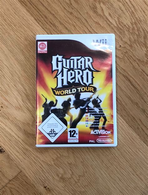 Nintendo Wii Guitar Hero World Tour 420204820 ᐈ Köp På Tradera