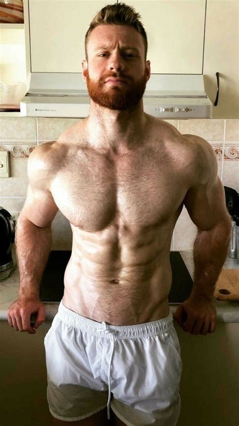 Hairy Muscle Ginger Men Sexy Men Guys