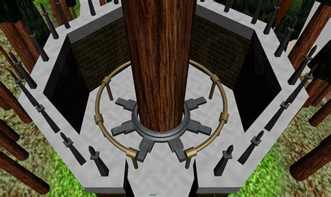 Myst Hd Un Rendered Large Tree Base Structure By Piththeexplorer On