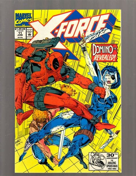 X Force 11 Nm Marvel Comic Book Deadpool Domino Cable X Men