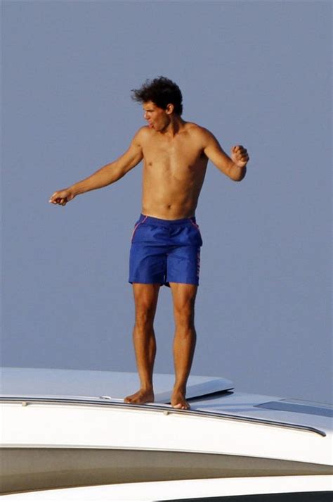 Rafael Nadal And Carlos Moya Take A Dip In The Sea Rafael Nadal Fans
