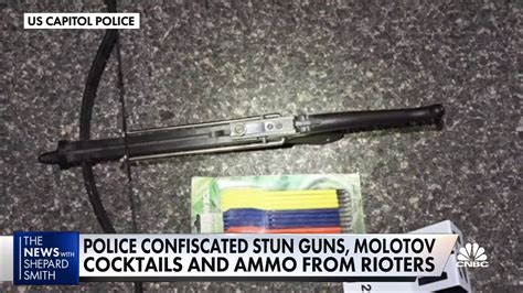 Dc Police Confiscated Stun Guns Molotov Cocktails And Other Weapons