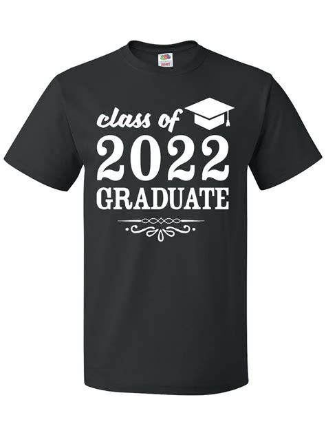 Inktastic Class Of 2022 Graduate With Graduation Cap T Shirt