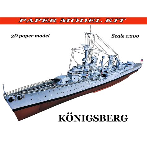 Model Ship Kit Paper Model Warships Papercraft 3d Ship Paper Model