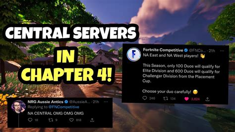 When Are Central Servers Coming To Fortnite In Chapter 4 All New