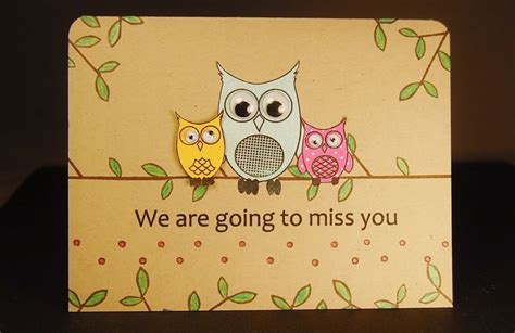 We will miss you a chara but we are richer because you were with us for a time. Pin on Adventures in card making.