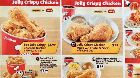 Jollibee Menu With Price 2020 Philippines Insight From Leticia