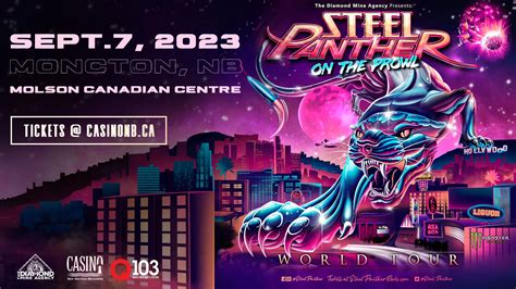Steel Panther On The Prowl World Tour Q103 Monctons Rock Station