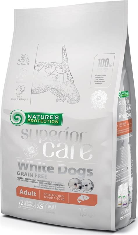 Natures Protection Superior Care White Dogs Adult Small And Mini 10kg