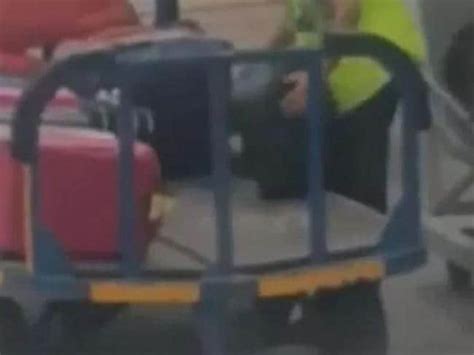 Ryanair Airport Worker Caught Taking Speaker From Passengers Suitcase