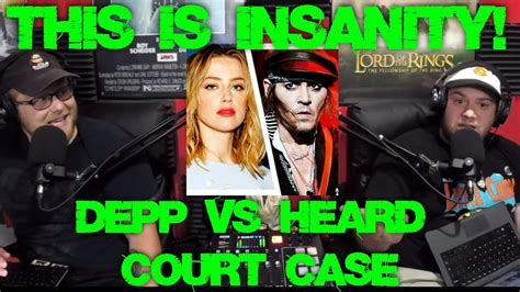 The Craziest Court Case Ever Johnny Depp Vs Amber Heard Youtube