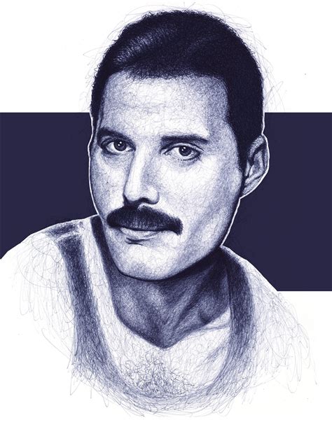 Freddie Mercury Drawing At Explore Collection Of