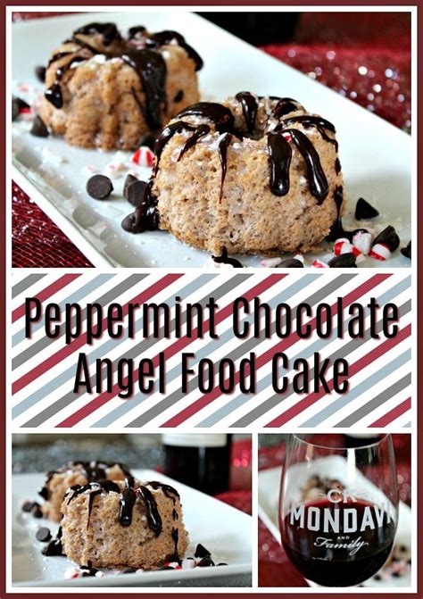 In a bowl, whisk together pudding mix, milk, sour cream, and almond extract. Easy & Light Peppermint Chocolate Angel Food Cake | Recipe ...