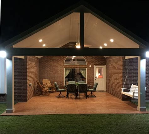 Custom Patio Cover Of The Month Humble Tx April 2015 Contemporary