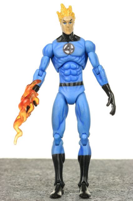 Marvel Universe Fantastic 4 Johnny Storm Human Torch Variant Action