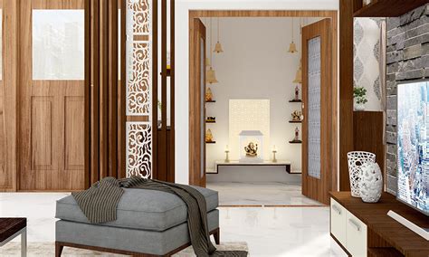 Pooja Room Designs In Plywood For Your Home Design Cafe
