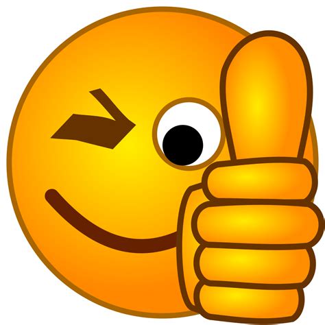 Download Thumb Signal Smiley Up Thumbs Emoji Hq Png Image Freepngimg