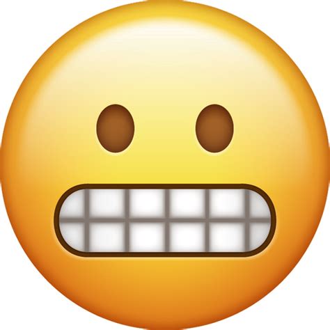 Grimacing Emoji Download Iphone Emojis Emoji Island
