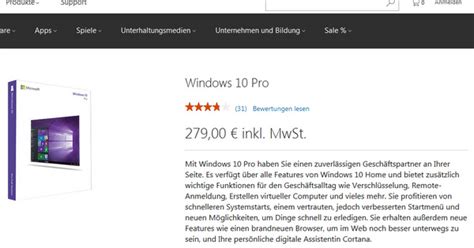 Preise Bis Knapp 300 Euro Das Kostet Windows 10 Software And Services Connect Professional