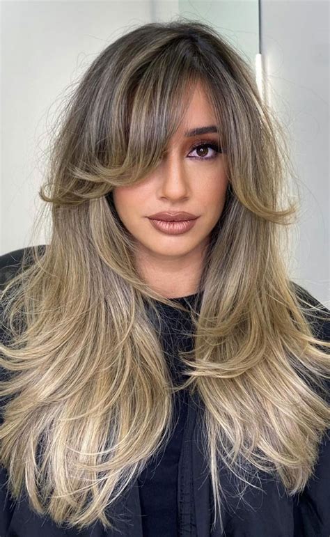 Different Styles Of Layered Haircuts Dimensional Beige Tones