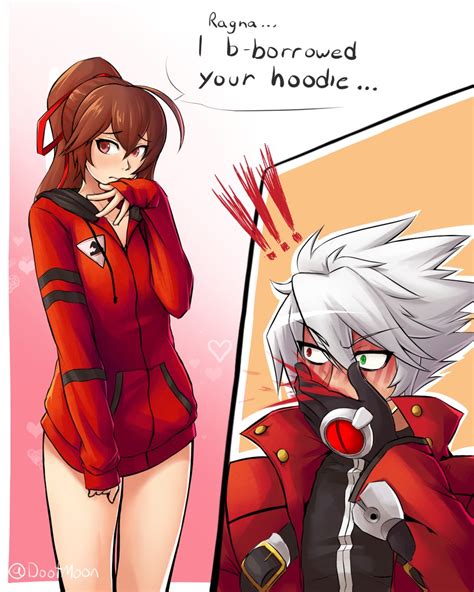 Ragna The Bloodedge And Celica A Mercury Blazblue Drawn By Dootmoon