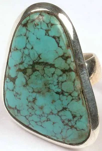 Spider S Web Turquoise Ring Exotic India Art