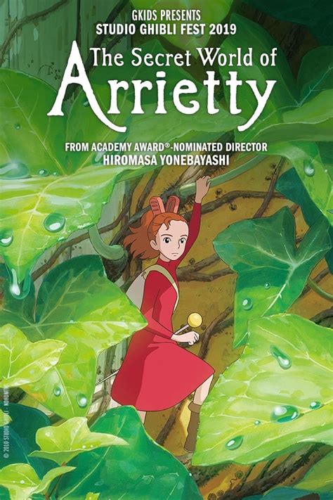 the secret world of arrietty 2010 posters — the movie database tmdb