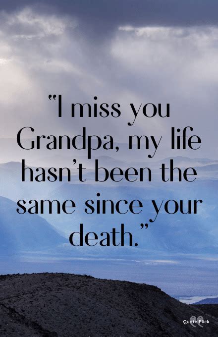 Grandpa Passing Away Quotes